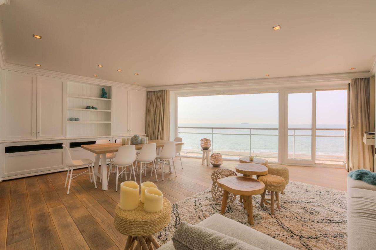 Groot appartement met zeezicht, 4e verdiep voor maximum 7 personen Knokke-Heist Buitenkant foto