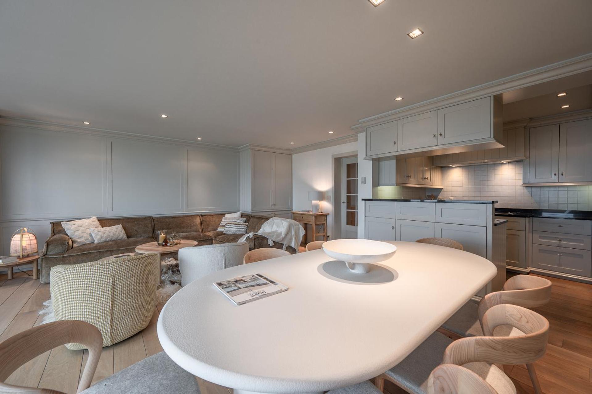Groot appartement met zeezicht, 4e verdiep voor maximum 7 personen Knokke-Heist Buitenkant foto
