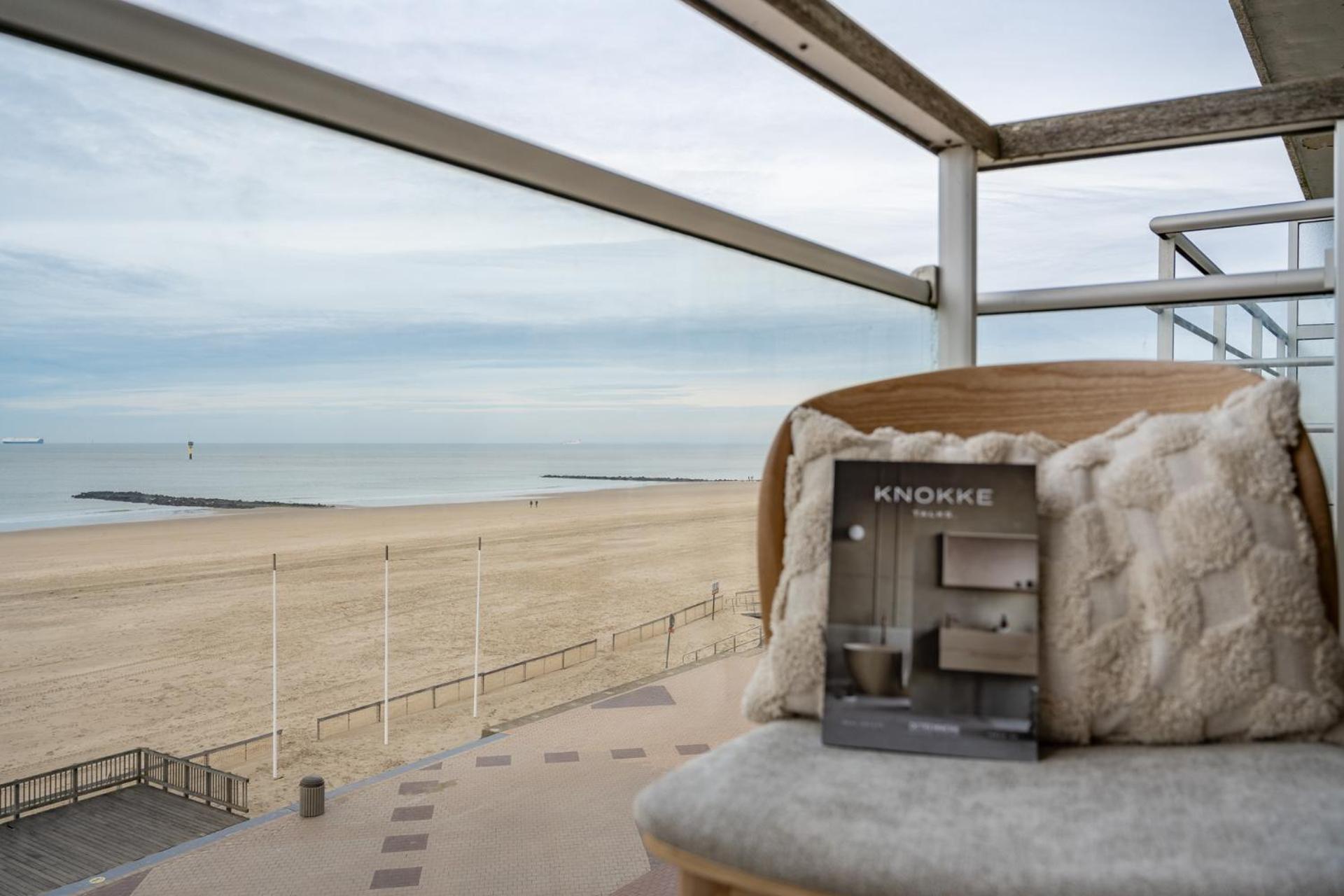 Groot appartement met zeezicht, 4e verdiep voor maximum 7 personen Knokke-Heist Buitenkant foto