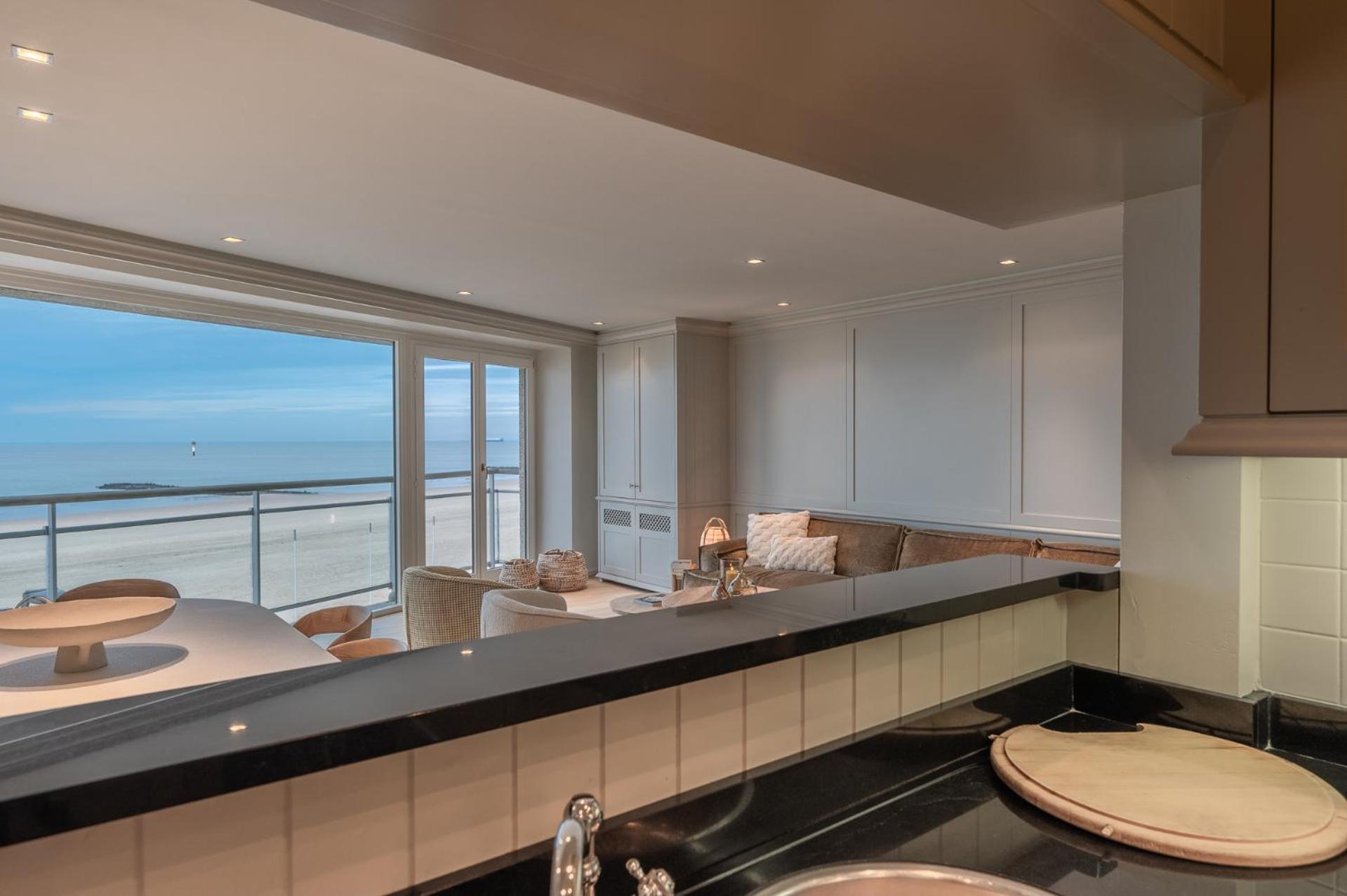 Groot appartement met zeezicht, 4e verdiep voor maximum 7 personen Knokke-Heist Buitenkant foto